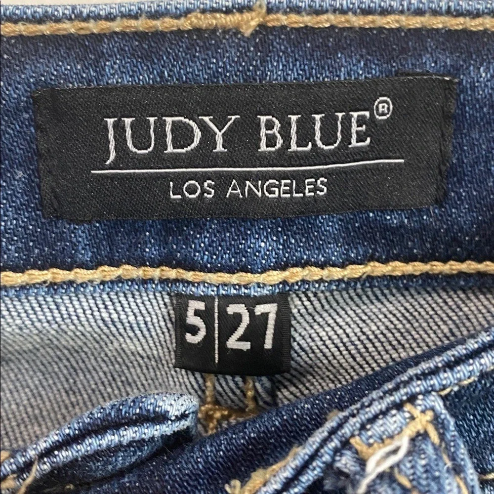 Judy Blue Distressed Cecelia High Rise‎ Boyfriend Jeans